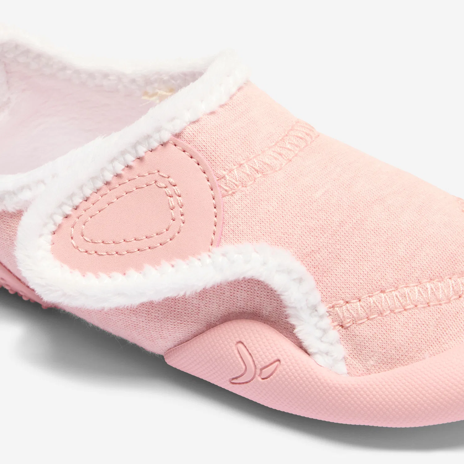 Детские кроссовки с липучкой Decathlon, Blasspink Ultraweiß — фото 3