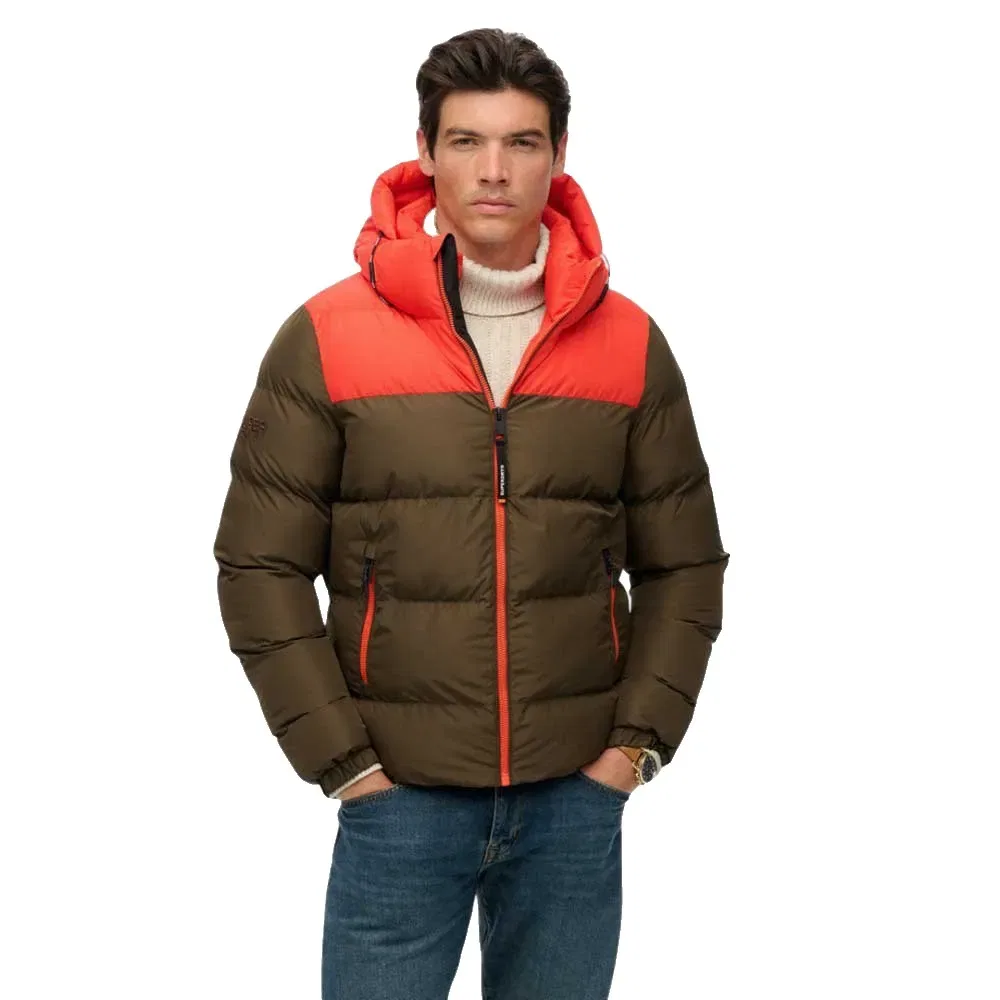 Куртка утепленная M5012281A Superdry, зеленый