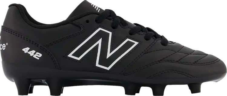 

Бутсы New Balance 442v2 Academy FG Big Kid 'Black White', черный