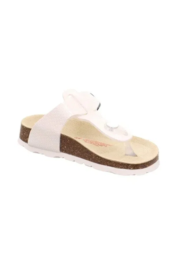 Детские туфли для девочек без шнуровки Superfit, White — фото 3