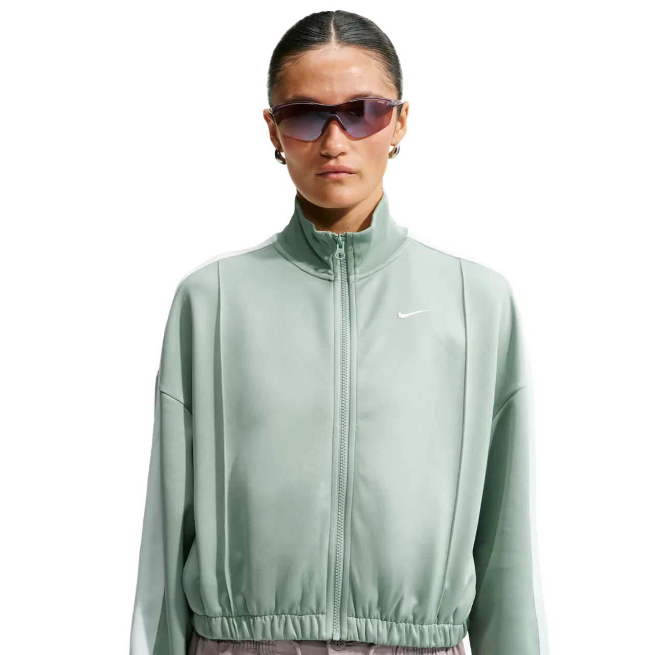 Женская куртка Nike NSW Track Jacket, цвет Sail/Steam/Barely Green