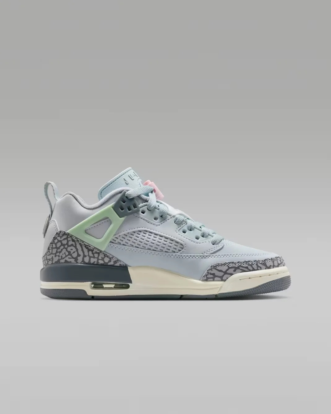 Кроссовки детские Nike Jordan Spizike Low, серый — фото 2