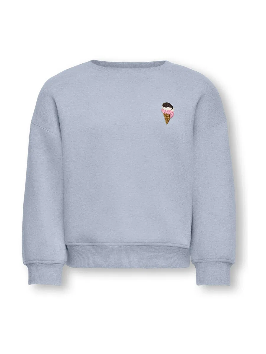 Мини-толстовка 'KMGSweat' в цвете опал Only Mini