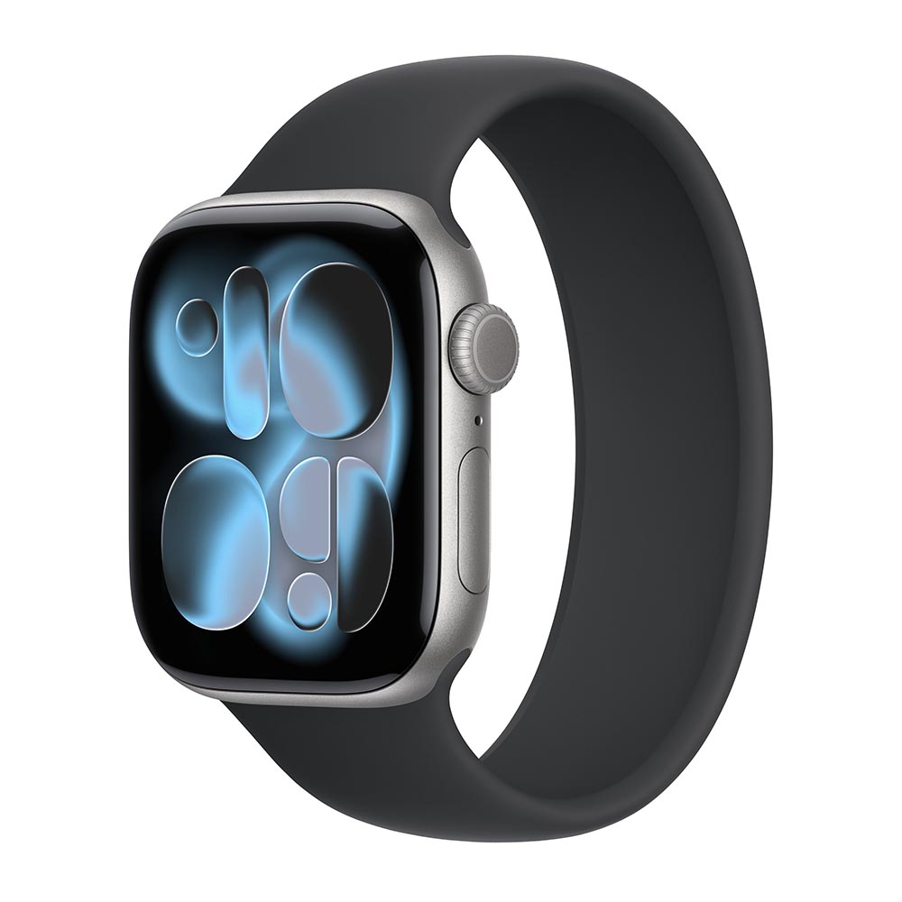 

Умные часы Apple Watch Series 11 (GPS+Cellular), 42 мм, Space Gray Aluminum Case/Black Solo Loop - Size 0, Серый, Умные часы Apple Watch Series 11 (GPS+Cellular), 42 мм, Space Gray Aluminum Case/Black Solo Loop - Size 0