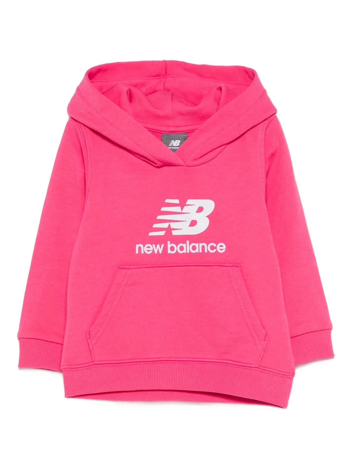 Худи с карманом-кенгуру розовое New Balance, розовый