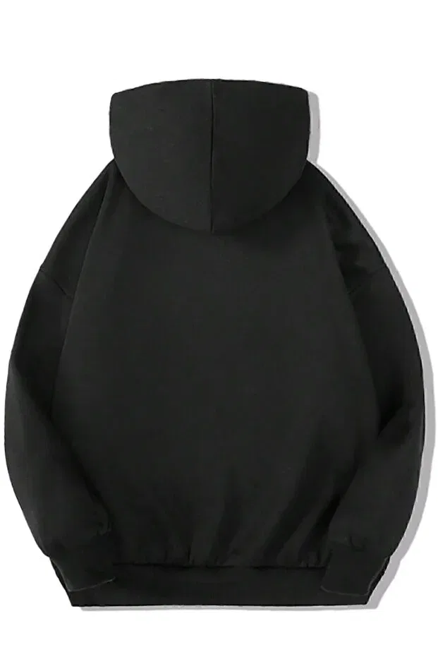 Детское худи для мальчиков с принтом Unisex Kids Hoodie With Bugs And Tazmanga Figures Brz Kids, Black — фото 2