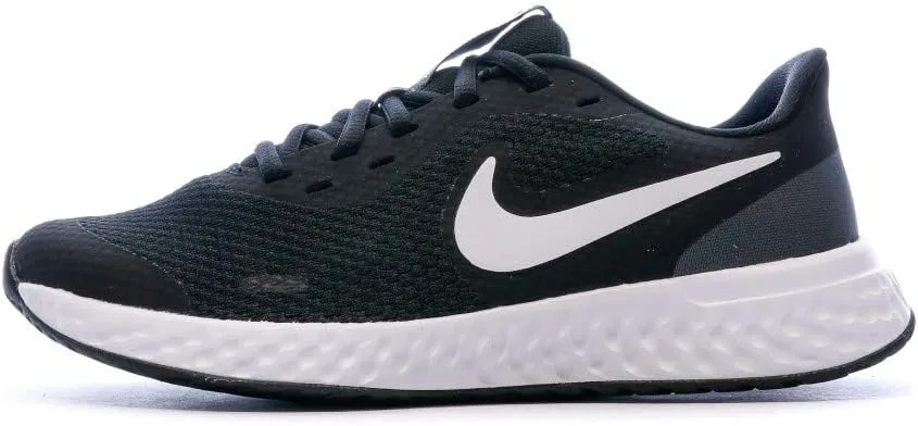Детские кроссовки для бега Nike Revolution 5 (Gs) Nike, Black/White/Anthracite