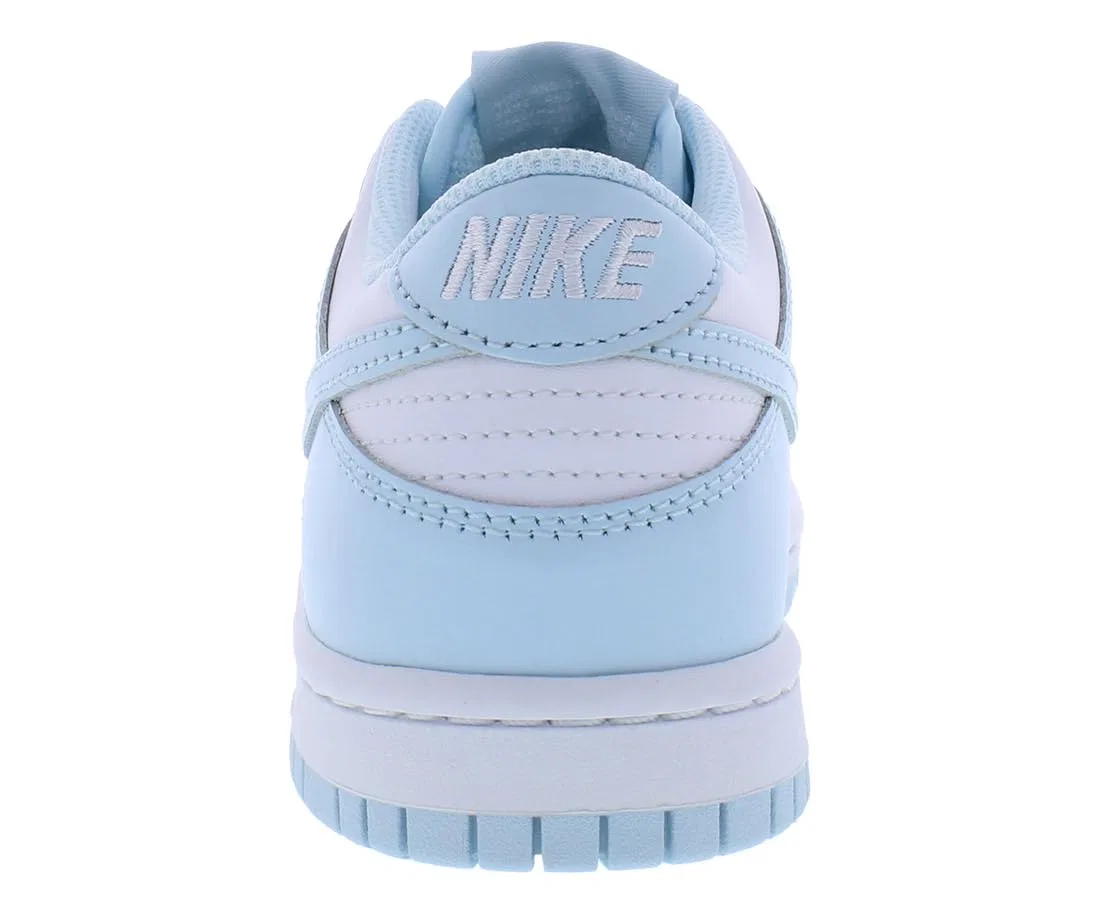 Детские кроссовки для мальчиков с принтом Dunk NIKE, White Blue Glacier — фото 3