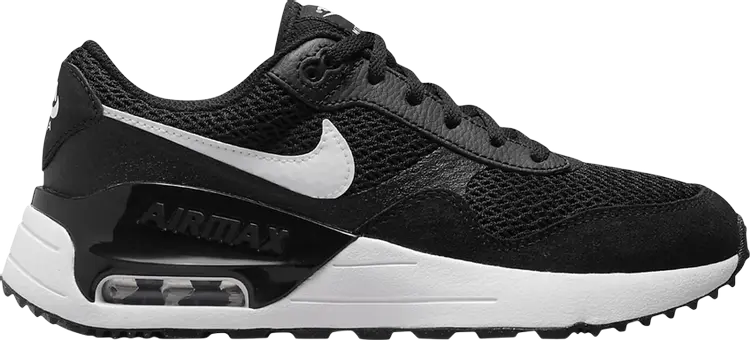 

Кроссовки Nike Air Max SYSTM GS 'Black Wolf Grey', черный