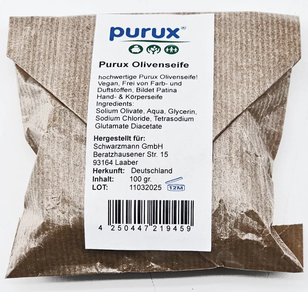 Мыло твердое Fresh Olive, purux, 100 г — фото 2