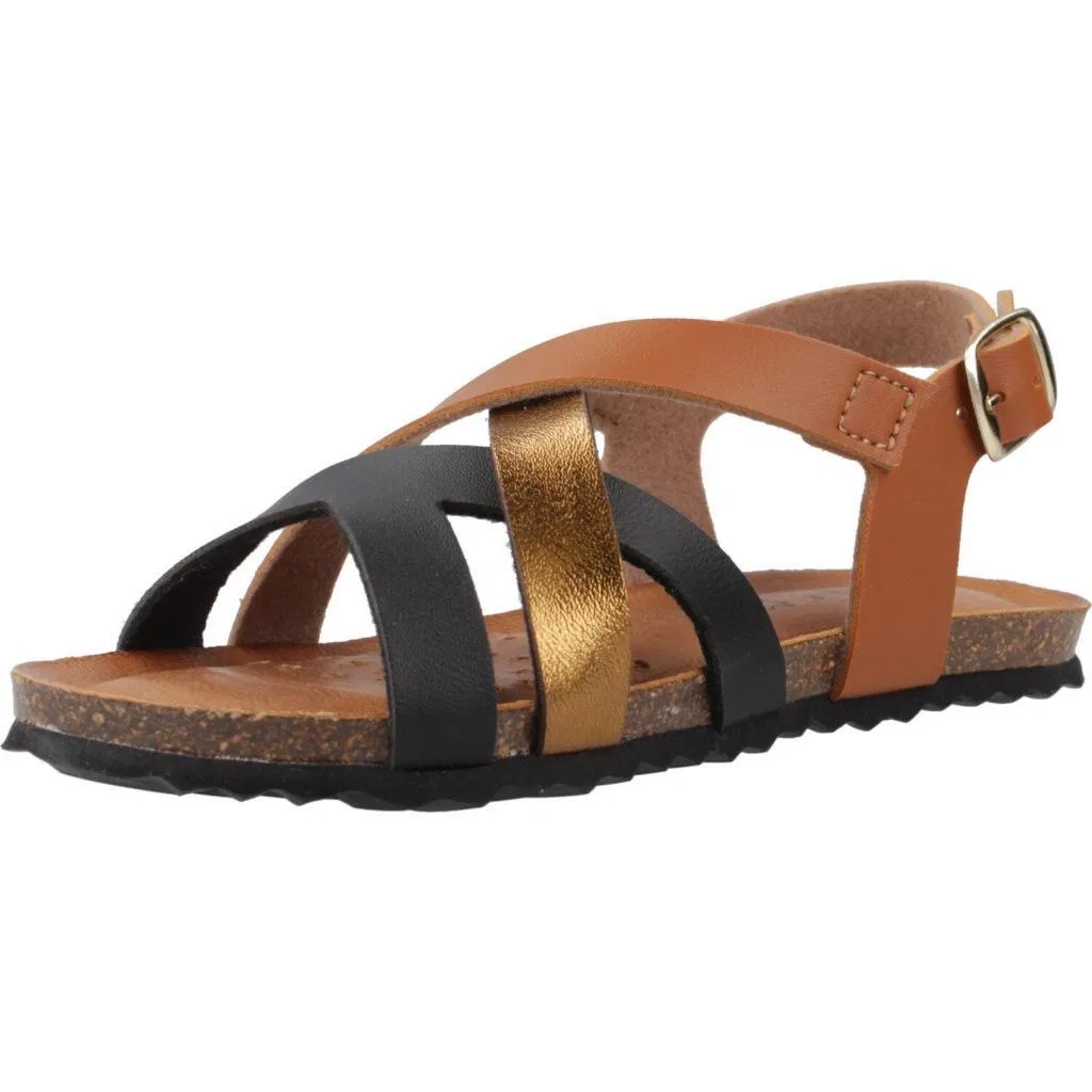 Детские сандалии с закрытым носком J Sandal Chilene Gir Geox, Brown