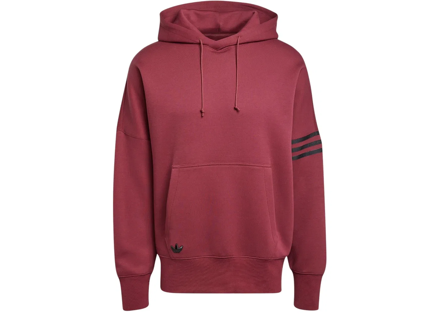 Мужская худи с длинным рукавом Adidas Hoodie, Shadow Red
