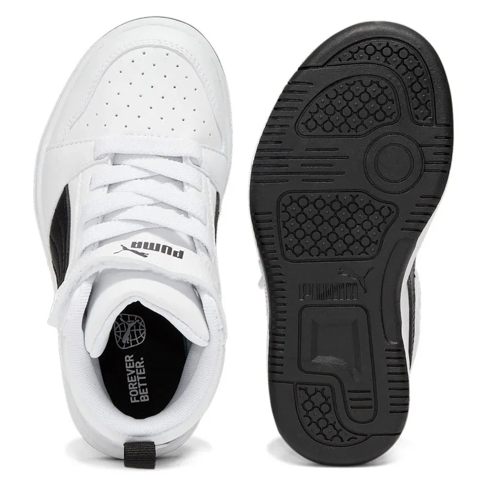 Кроссовки Rebound V6 Mid AC+ Puma, белый — фото 2