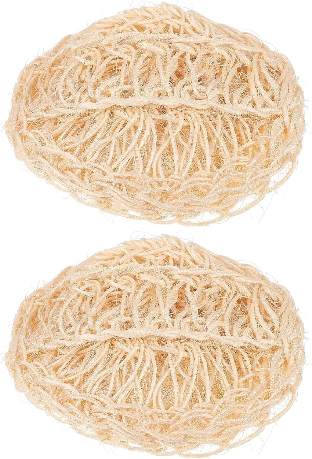 Sisal Бомбочки для ванны 2 Stück, ABOOFAN, Beige