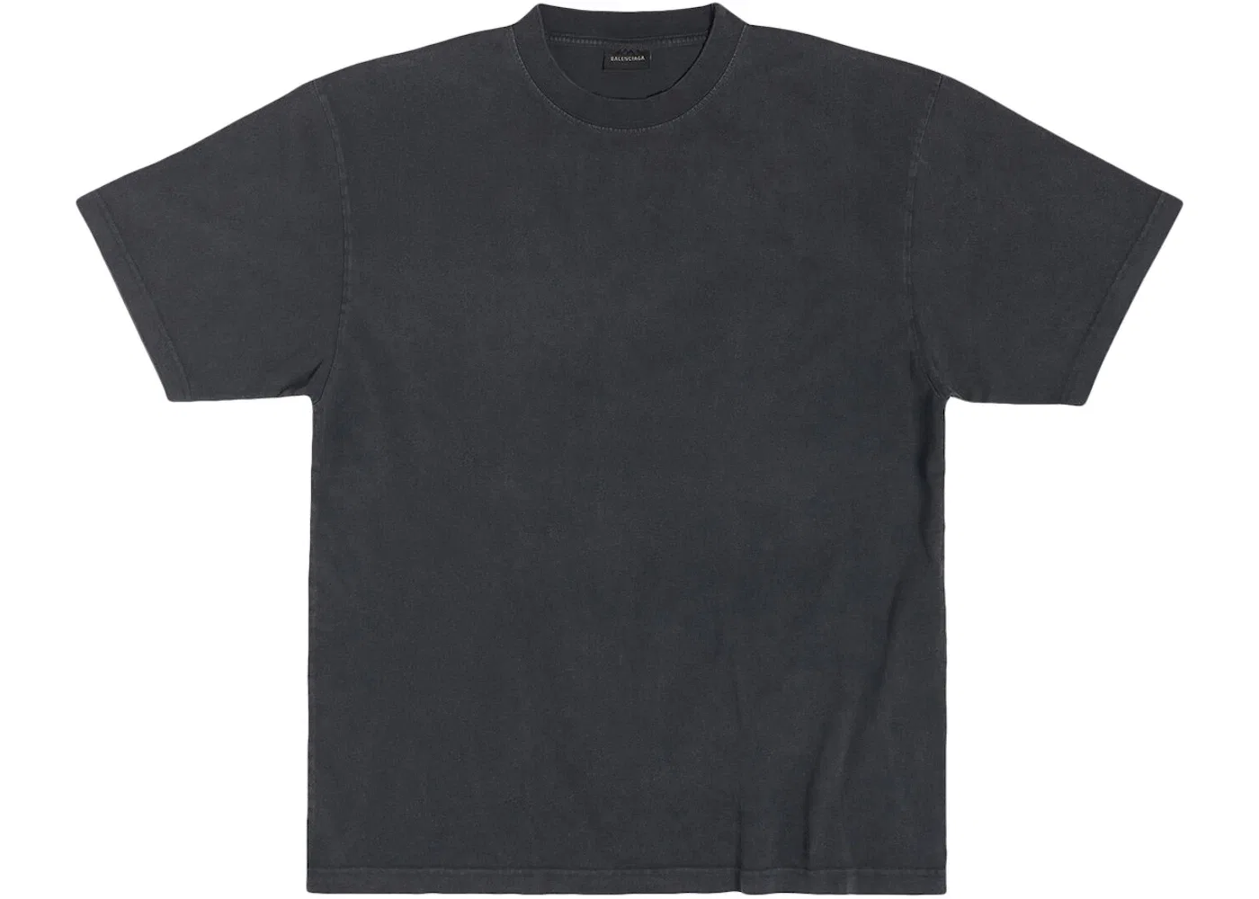 Женская футболка свободного кроя Balenciaga, Black — фото 2