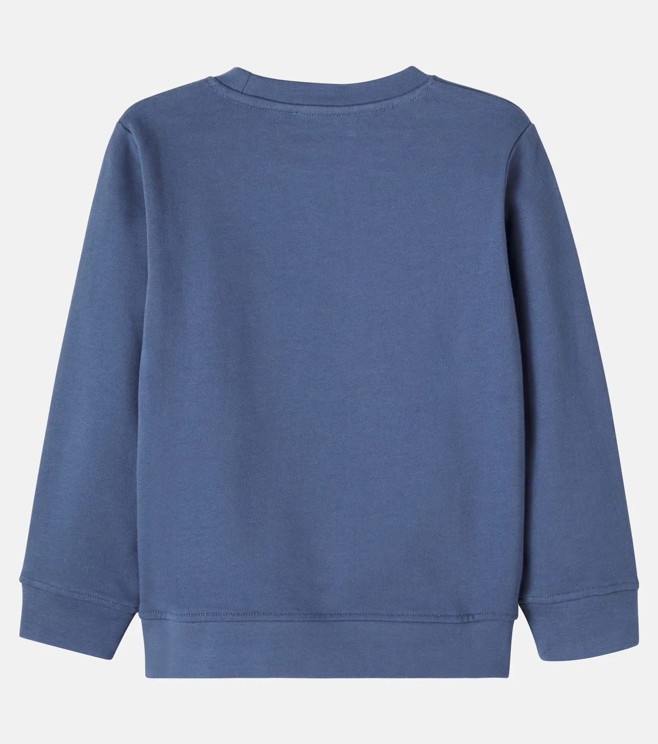 Свитшот из флиса с принтом Stella Mccartney Kids, синий — фото 3