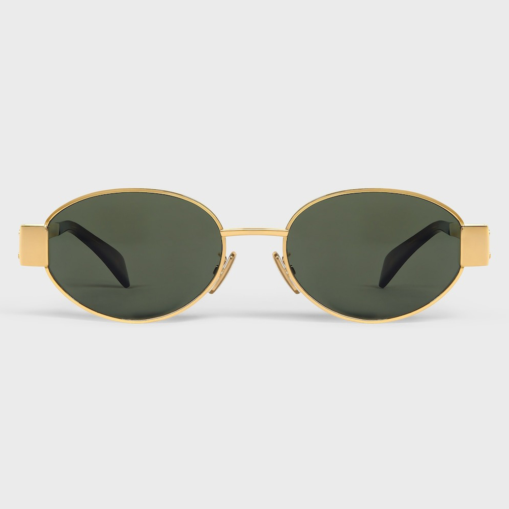 

Солнцезащитные очки Celine Triomphe Metal 01, золотой