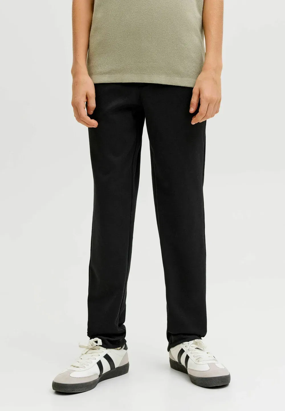 Чино чино юниор - чинос Jack & Jones Junior, Black — фото 2