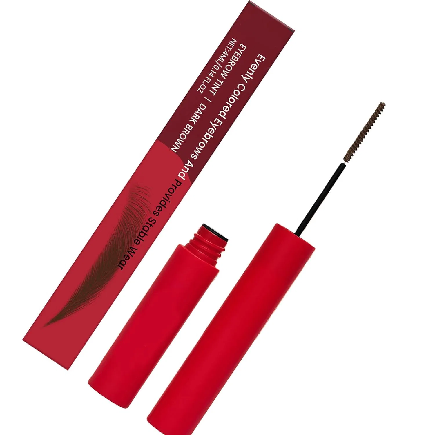 Матовое гель для бровей YUGSHNKFC, 4 мл, Dark Brown
