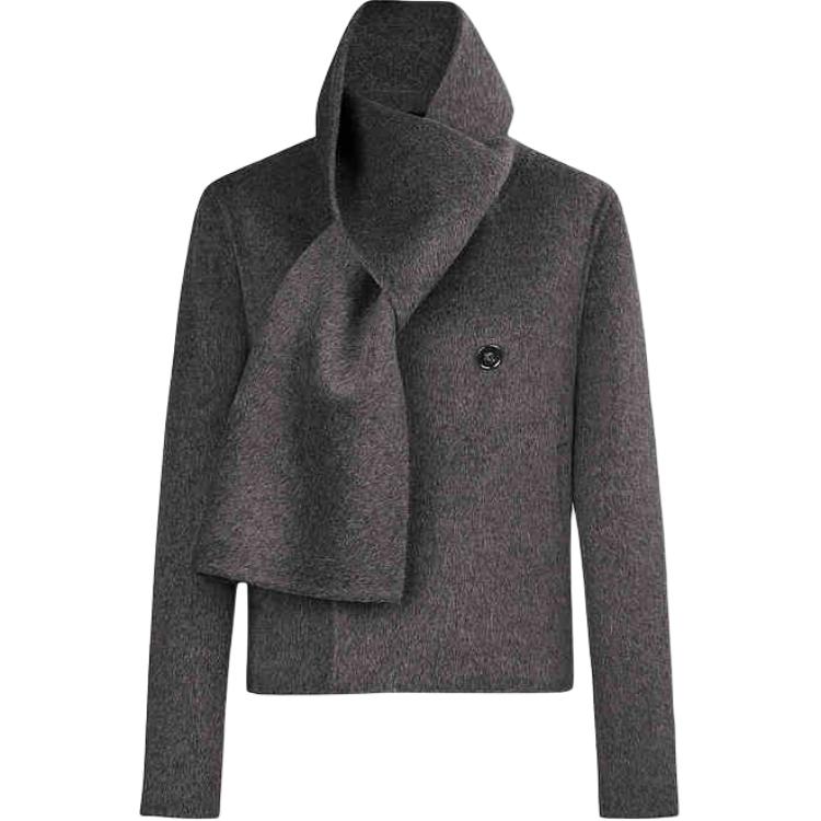 

KARL LAGERFELD / Karl Lagerfeld Jeans Куртка KARL LAGERFELD FW24 женская серая, Gray