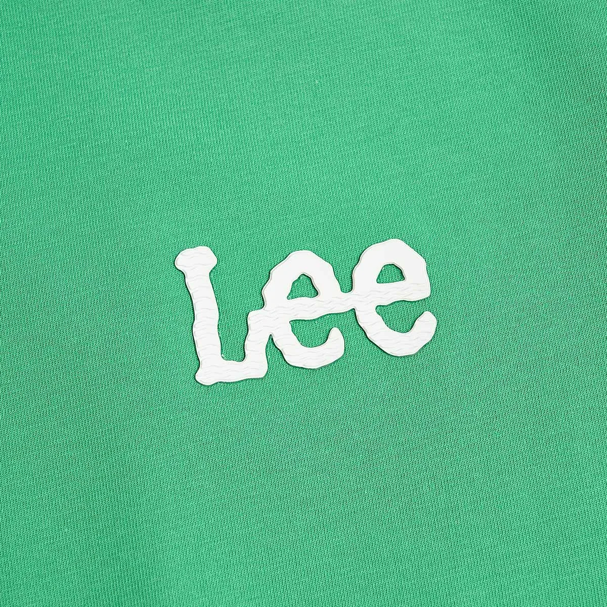 Футболка с круглым вырезом для школьников Lee, зеленый — фото 4
