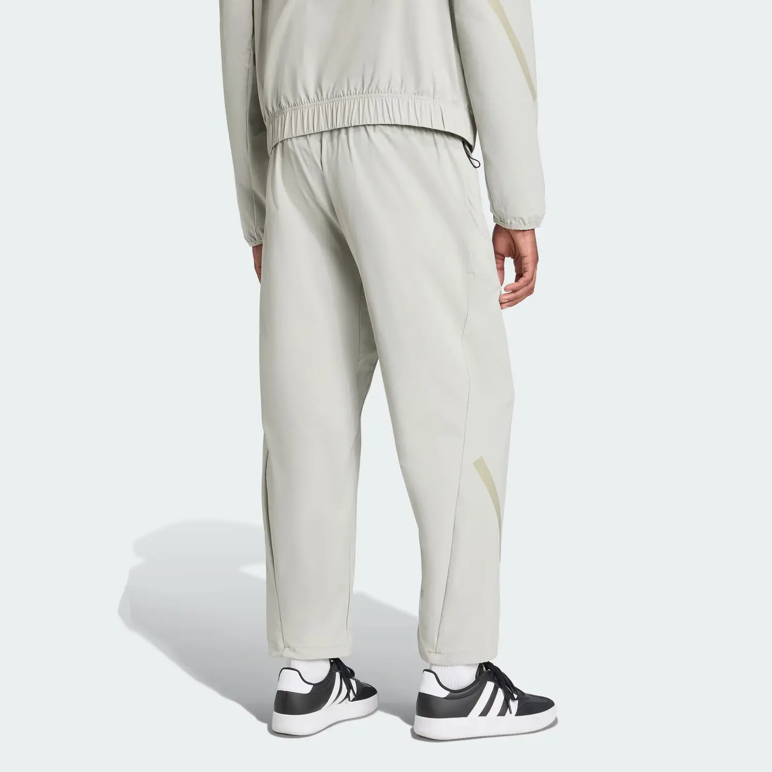 Штаны True Healing Series SS25 ZNE WOVEN JOGGERS мужские повседневные Adidas, металлический серый/серый — фото 3