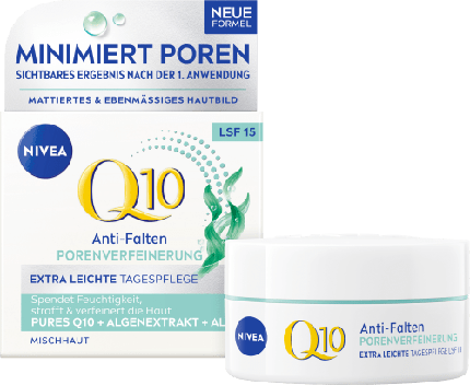 

Крем для лица против морщин Q10 Pore Refining Spf 15 - 50 мл Nivea