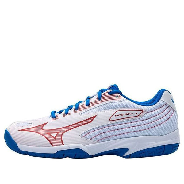 

Кроссовки gate sky plus 3 'white blue red' Mizuno, белый