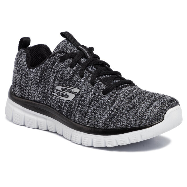 

Кроссовки Skechers TwistedFortune, серый/черный