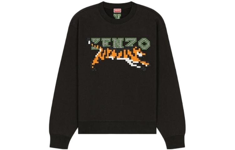 

Толстовка унисекс черная Kenzo, черный