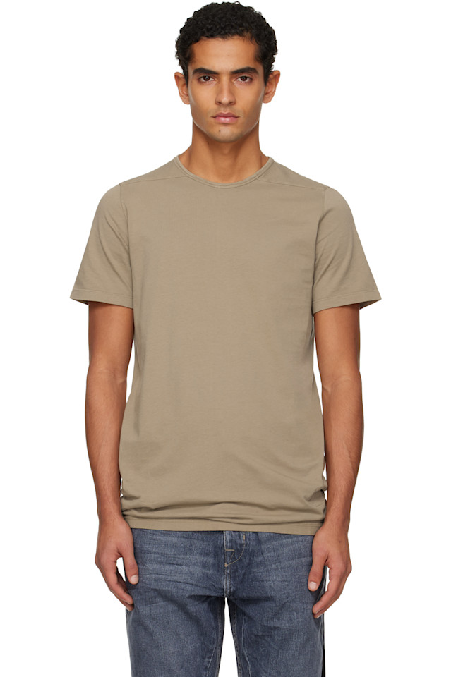 

Футболка Taupe concordians level Rick Owens Drkshdw, Dirty Pearl