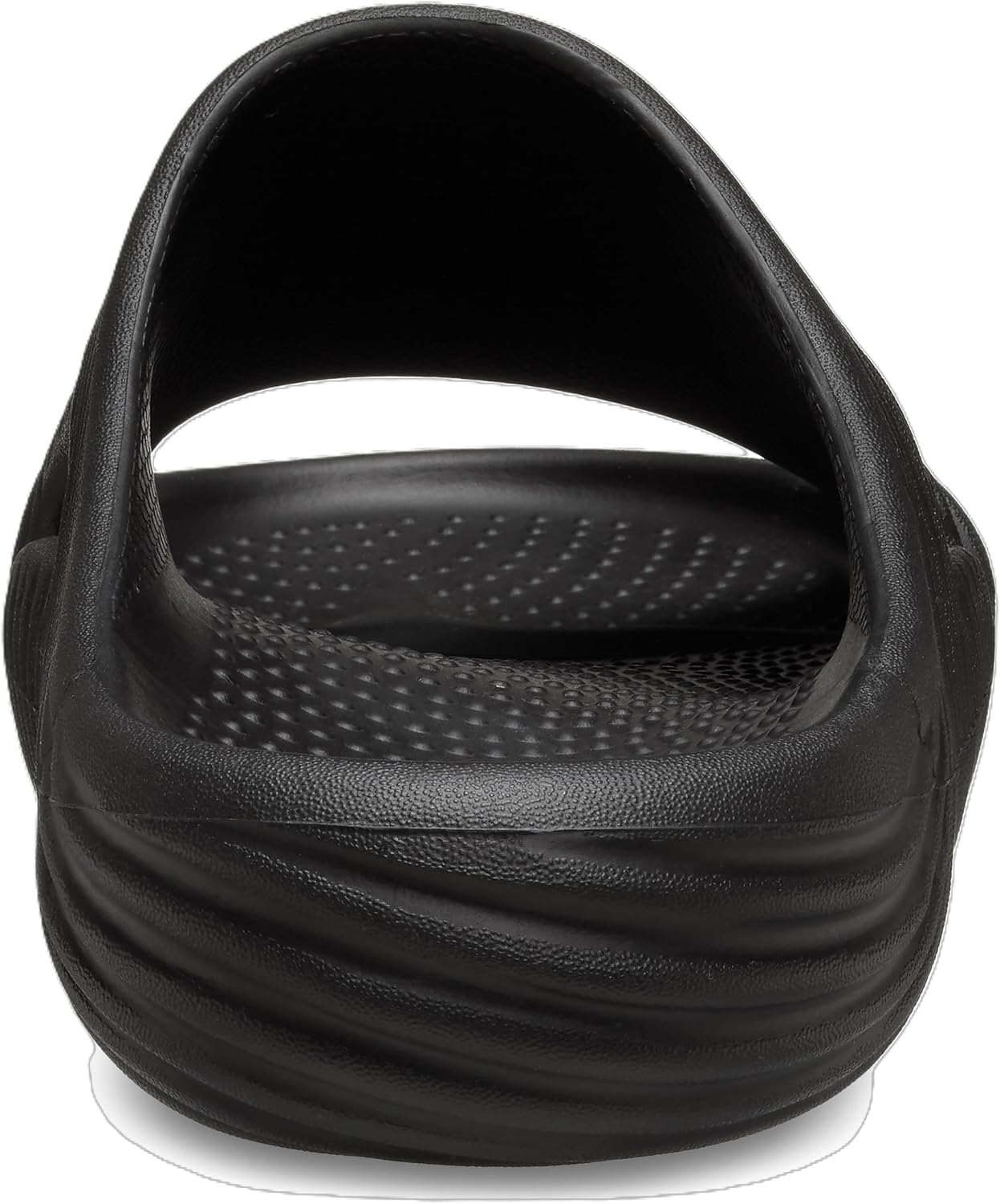 Унисекс сланцы Crocs Mellow Recovery для взрослых, черный — фото 3