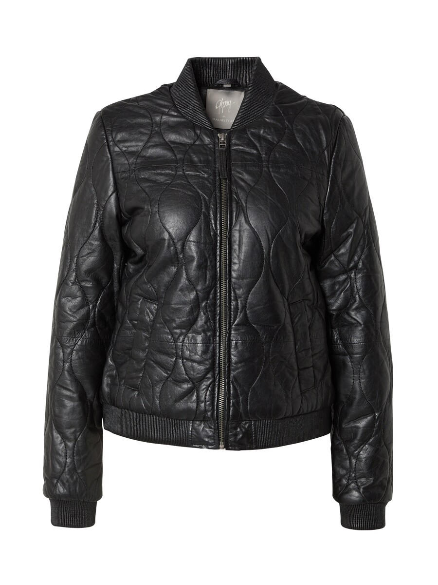 

Кожаная куртка Gipsy by Mauritius Between-Season Jacket Mailisa, черный