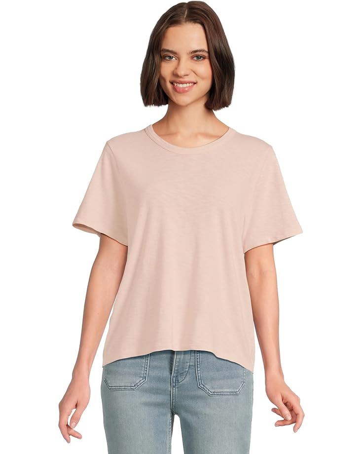 

Футболка Faherty Sunwashed Essential Tee, цвет Peach Whip