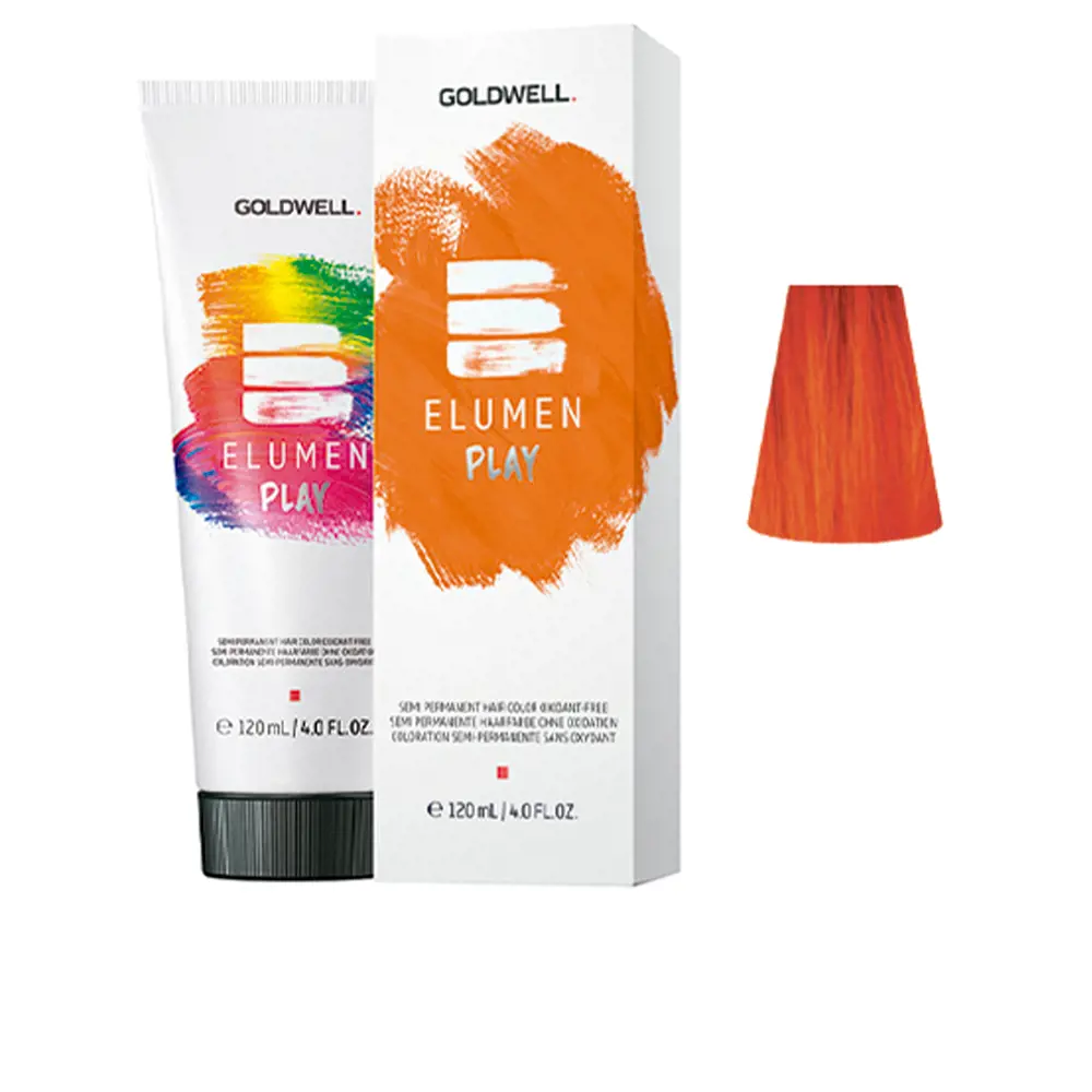 

Краска для волос Elumen play semi permanent hair color oxidant-free Goldwell, цвет orange, 120 мл.