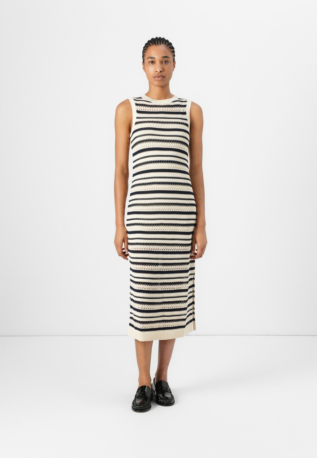 

Платье-джемпер MIDI DRESS Tommy Hilfiger, бежевый