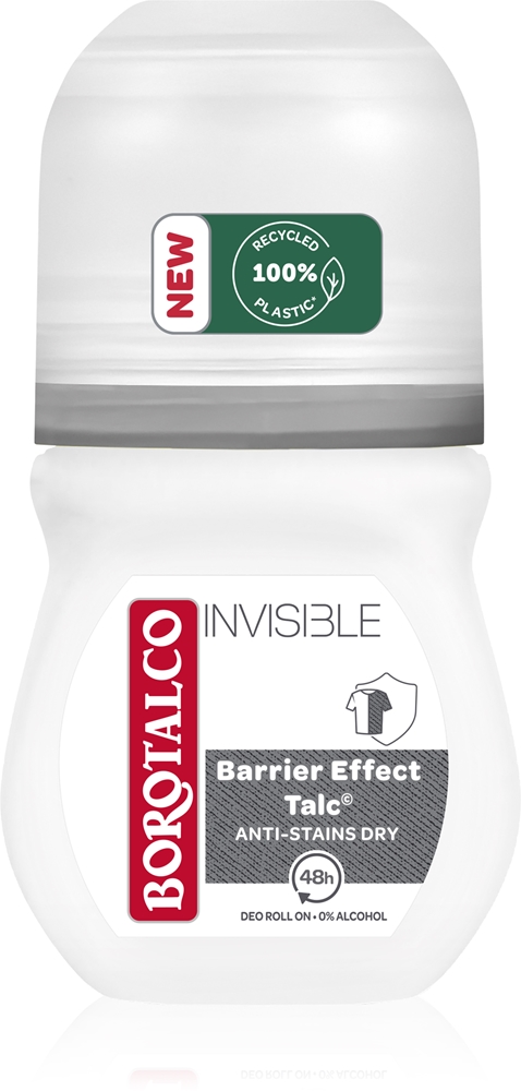 

Невидимый шариковый дезодорант Borotalco, 50 мл