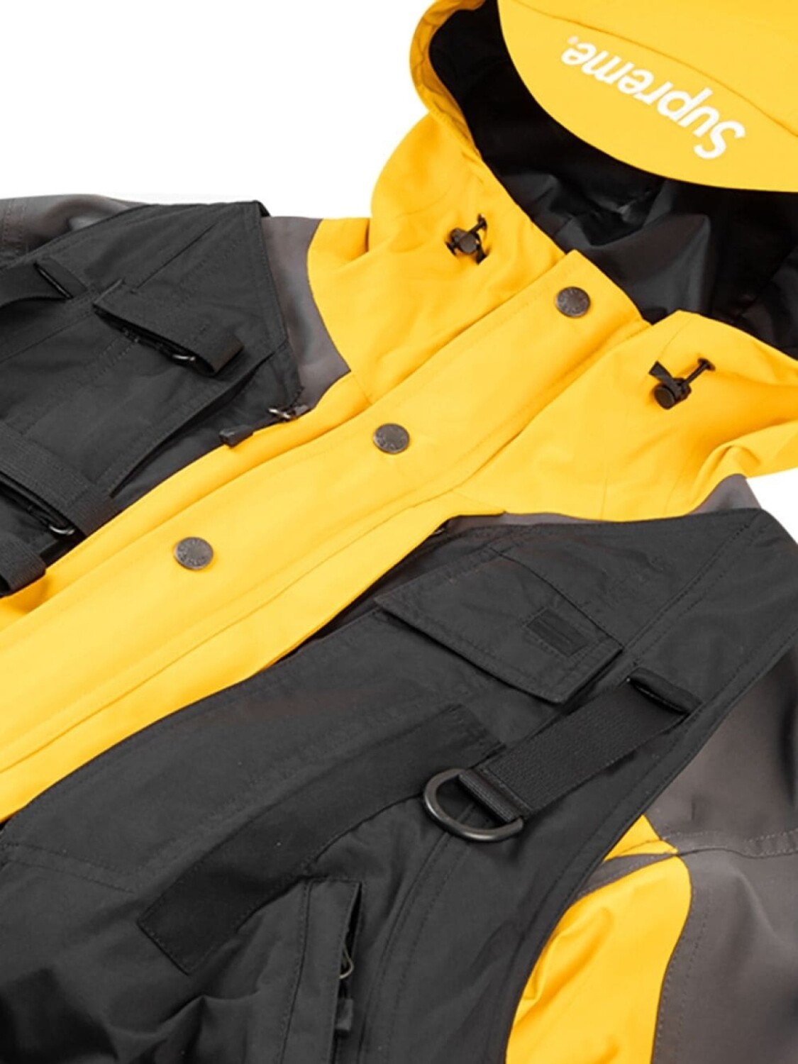 Supreme куртка RTG из коллаборации с The North Face, желтый — фото 3
