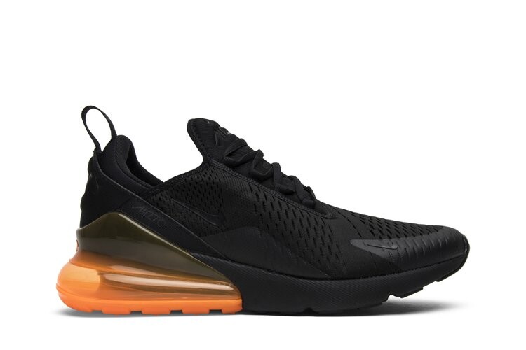 

Кроссовки Nike Air Max 270 'Black Orange', черный