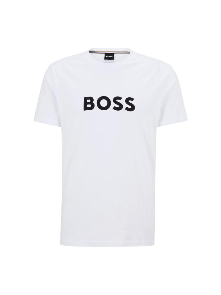 Футболка RN белого цвета BOSS