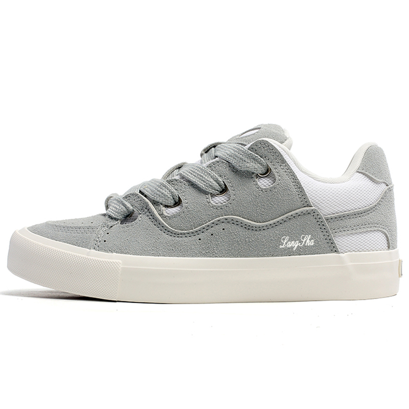 

Lanza Антискользящие износостойкие низкие скейтерские кроссовки унисекс ледяной голубой, цвет Ice Blue