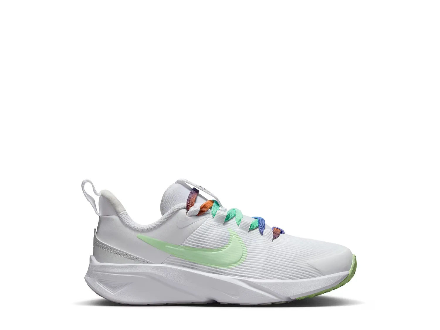 

Кроссовки Star Runner 4 Sneaker Nike, белый/зеленый