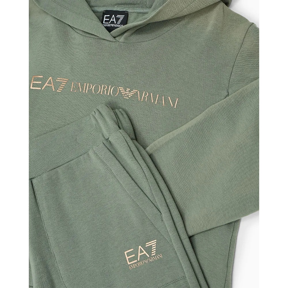 Спортивный костюм EA7 EMPORIO ARMANI 6DFV02_FJZEZ, зеленый — фото 3