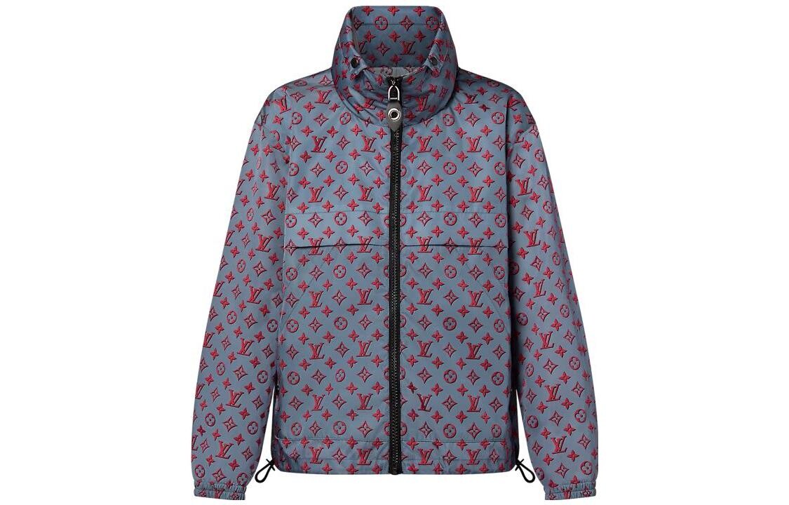 

Куртка женская серо-синяя Louis Vuitton