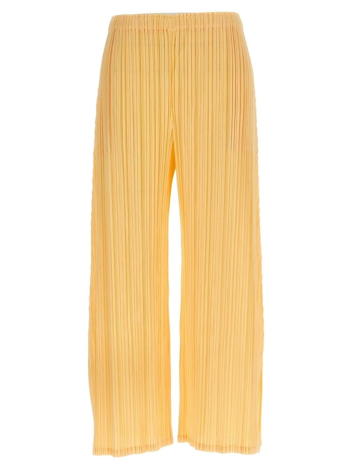 

Брюки "Mellow Pleats" Pleats Please Issey Miyake, желтый