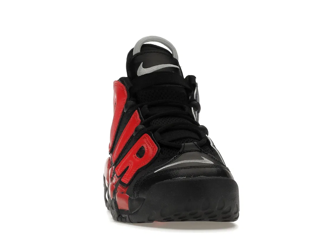 Детские кроссовки Lifestyle с амортизацией Nike Air More Uptempo Nike, Black/University Red-Midnight Navy-White — фото 2