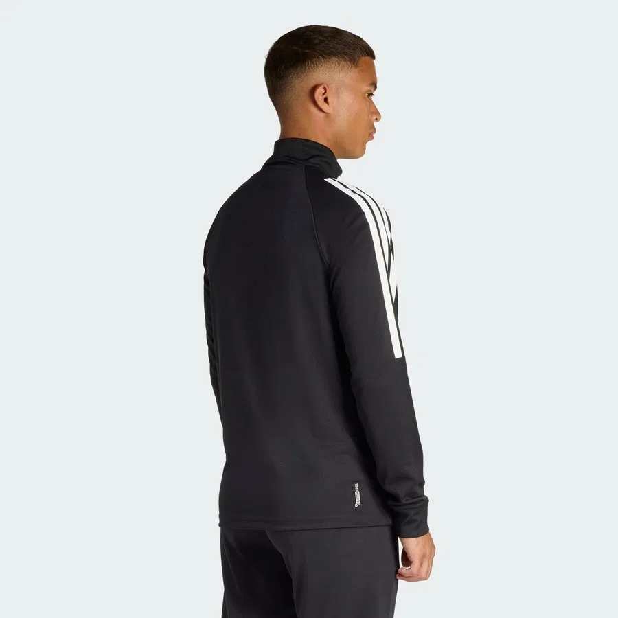 Спортивный свитшот с длинным рукавом M Sereno Tj adidas, Черно-белый — фото 2