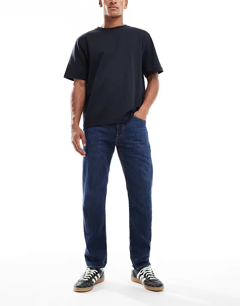 Джинсы зауженные легкие 502 Levi's, темный