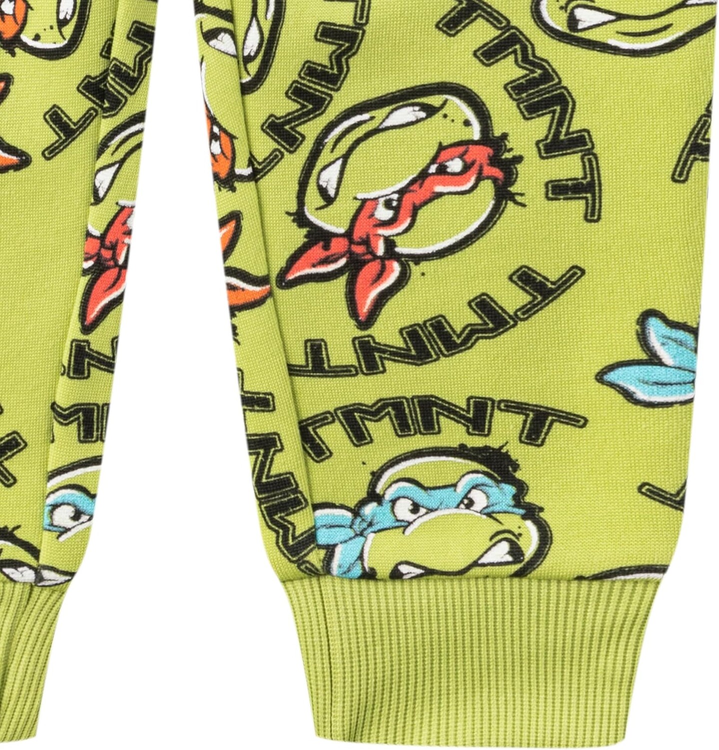 Детский костюм Nickelodeon Teenage Mutant Ninja Turtles, Sweatshirt and Pant, 2 предмета, зеленый — фото 4