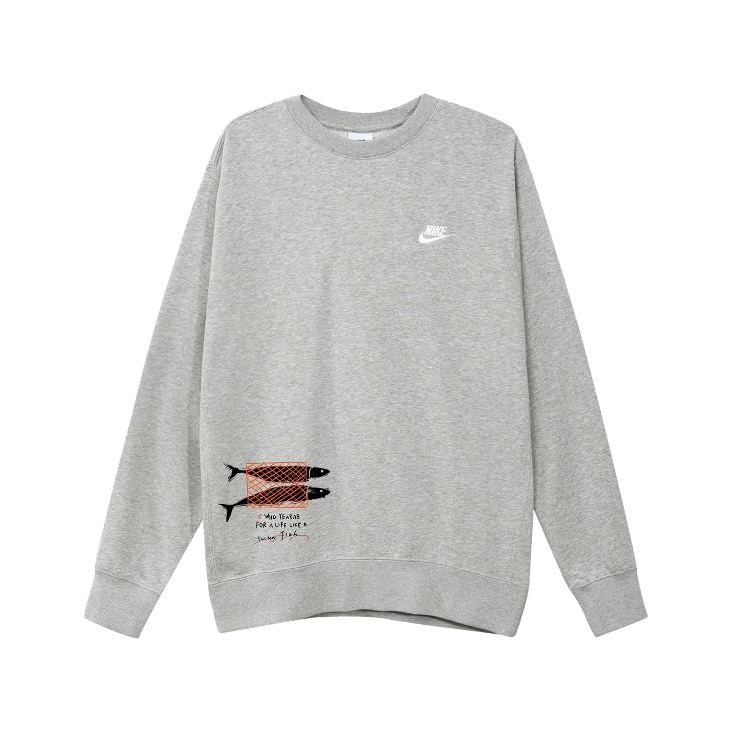 Свитшот женский с круглым вырезом Sportswear Nike, Gray